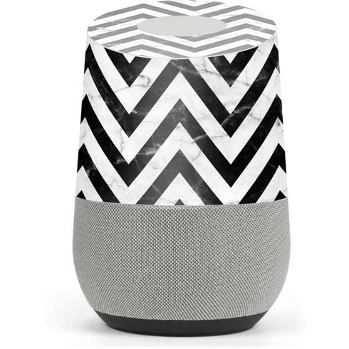 Chevron Marble Google Home Skin